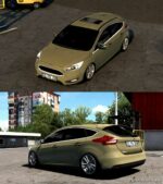 ETS2 FMOD Car Mod: Ford Focus 1.46 (Image #2)