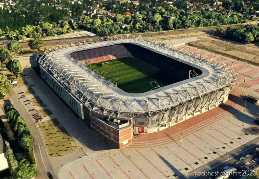 Stadion Widzewa ŁóDź – Poland for Microsoft Flight Simulator 2020