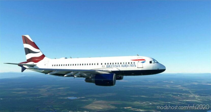 British Airways Airbus A319-100 Lvfr V1.2 for Microsoft Flight Simulator 2020