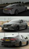 ETS2 Realistic Car Mod: Toyota Camry XV70 XSE 2018 V1.2 1.46 (Image #2)