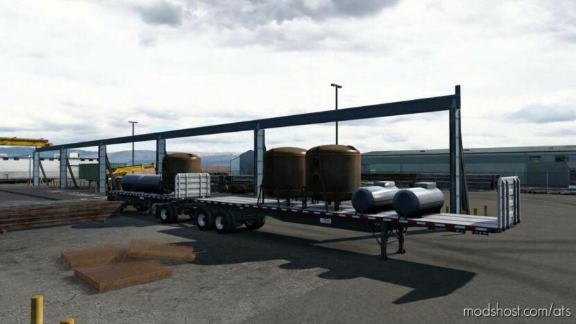 Flatbed Cargo Variety for ATS v1.2 1.46 for American Truck Simulator