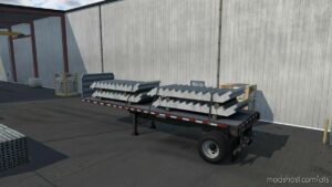 ATS Trailer Mod: Flatbed Cargo Variety for ATS v1.2 1.46 (Image #4)