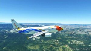 MSFS 2020 Fictional Livery Mod: Nokair A319Ceo (Fictional) (Image #2)