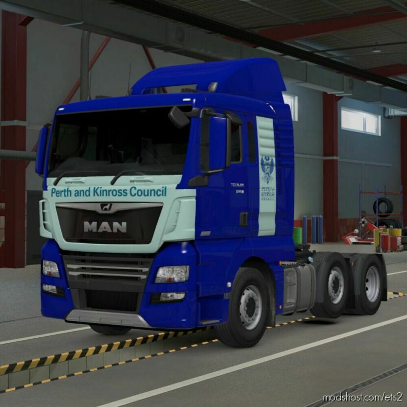 Perth & Kinross Council MAN for Euro Truck Simulator 2