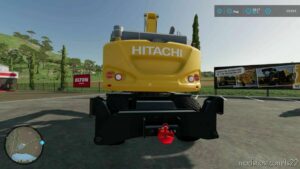 FS22 Hitachi Forklift Mod: 145W V2.0 (Image #11)