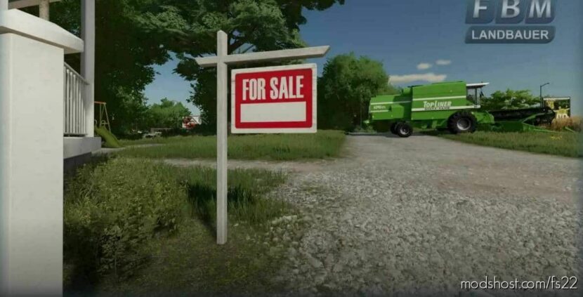 Sale Sign US for Farming Simulator 22