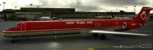 MSFS 2020 8K Livery Mod: NEW York AIR N815NY 8K (Image #2)