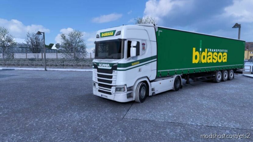 Combo Skin Grupo Transportes Bidasoa for Euro Truck Simulator 2