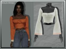 Wrinkle Top for Sims 4