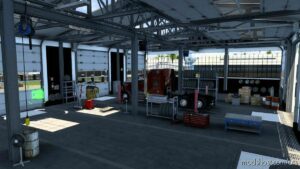 ATS Mod: TRANS-ALL Garage small - ATS fix v1.46.2 (Image #3)