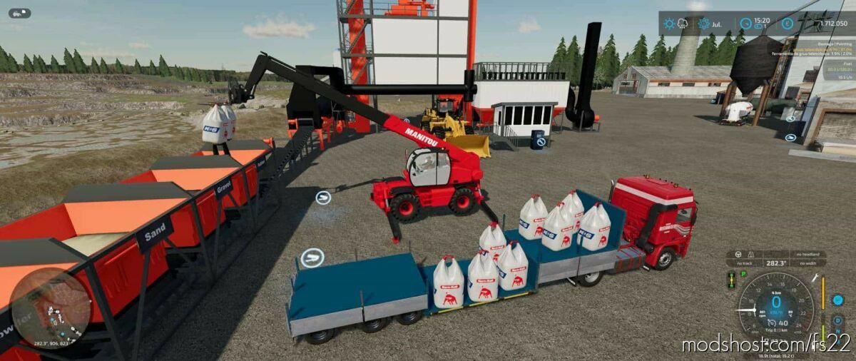 Manitou Mrt2150 Farming Simulator 22 Forklift Mod Modshost 2026
