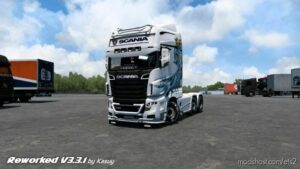 ETS2 Scania Truck Mod: R700 Reworked V3.3.1 1.46 (Image #2)