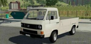 FS22 Volkswagen Vehicle Mod: VW T3 Pritsche (Image #3)