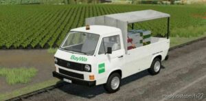 FS22 Volkswagen Vehicle Mod: VW T3 Pritsche (Image #5)