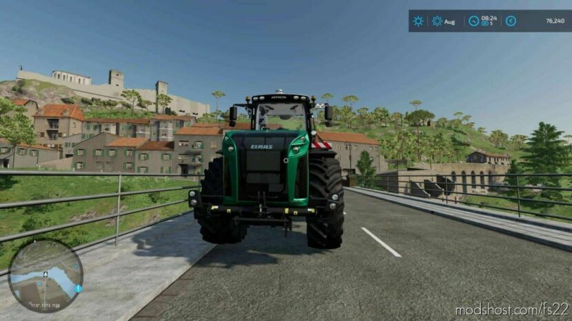 Claas Xerion 5500 V1.8.0.2 for Farming Simulator 22