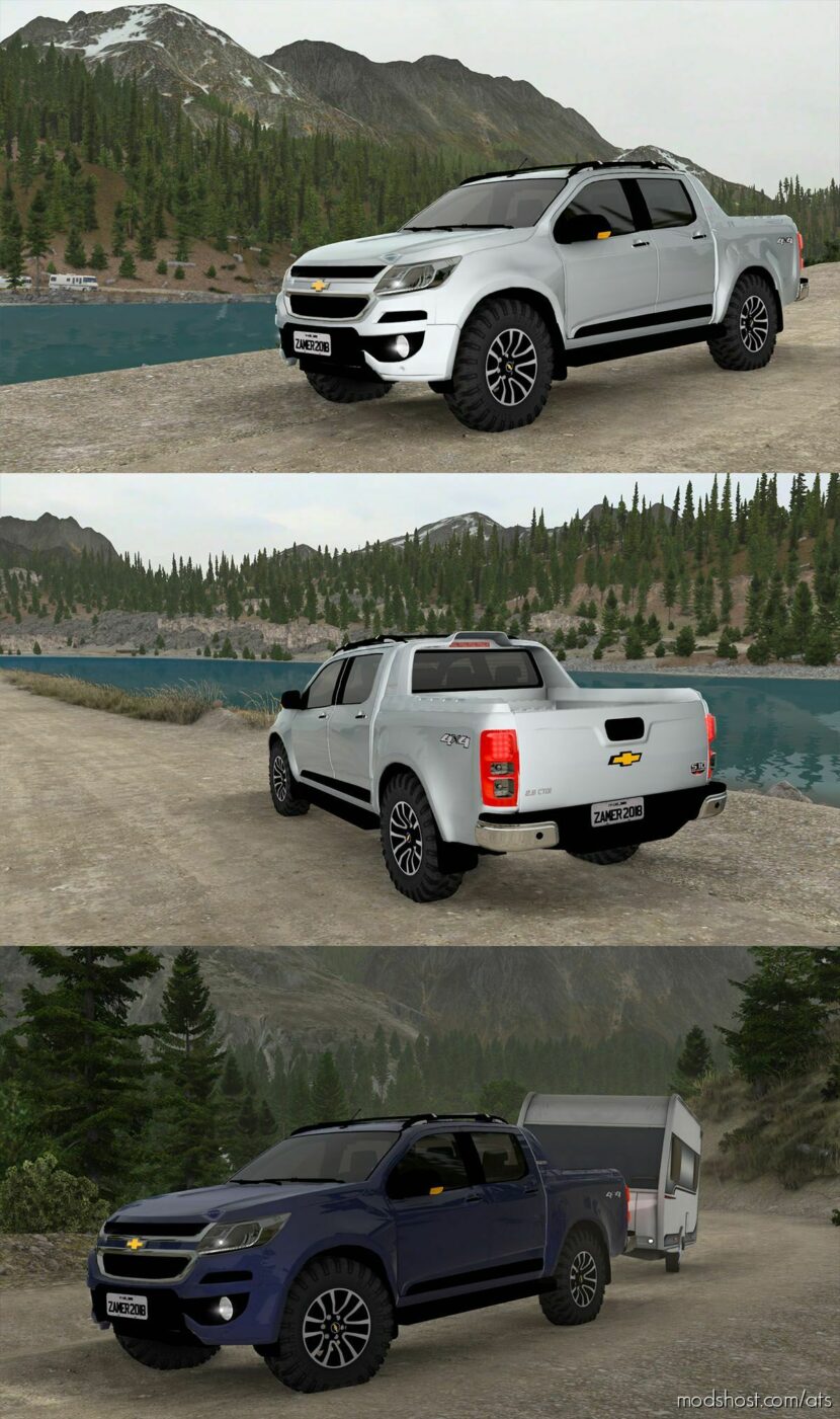 Chevrolet S10 High Country 2017 V5.5 [1.46] for American Truck Simulator