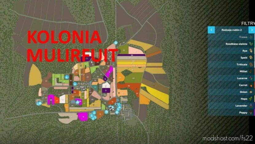 Kolonia Multifruit for Farming Simulator 22
