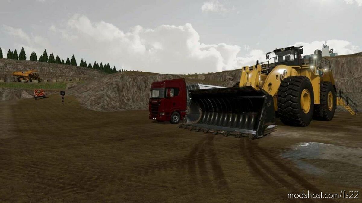 Caterpillar 994k V1002 Farming Simulator 22 Forklift Mod Modshost 0173