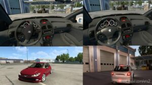 ETS2 Peugeot Car Mod: 206 1.46 (Image #3)