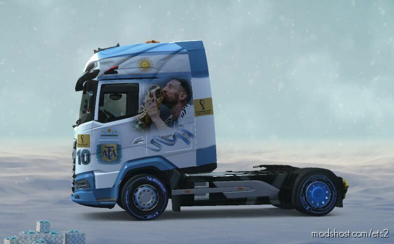 Escaloneta DAF 2021 Argentina Campeon for Euro Truck Simulator 2