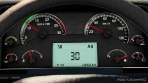 ETS2 Volvo Interior Mod: FH Classic (FH16 2009) Dashboard V1.5 (Image #2)