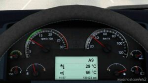 ETS2 Volvo Interior Mod: FH Classic (FH16 2009) Dashboard V1.5 (Image #3)