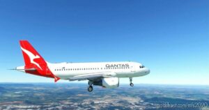 Qantas A319Ceo 8K Vh-Vzb for Microsoft Flight Simulator 2020