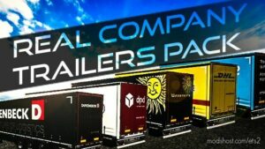 Real Company Trailers Pack v1.1 1.46 for Euro Truck Simulator 2