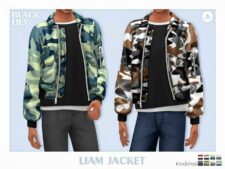 Liam Jacket for Sims 4