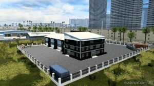 ATS Mod: TRANS-ALL Garage small ETS2-Style v1.46.2 (Image #3)