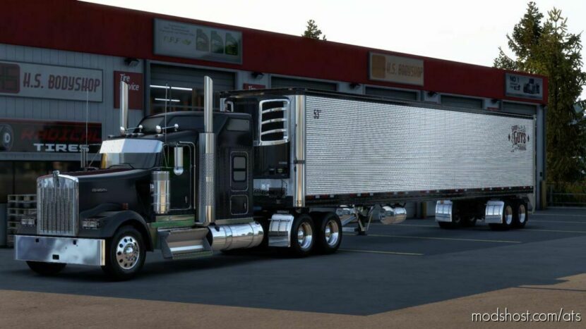 New 2023 Reefer Trailer v1.46 for American Truck Simulator