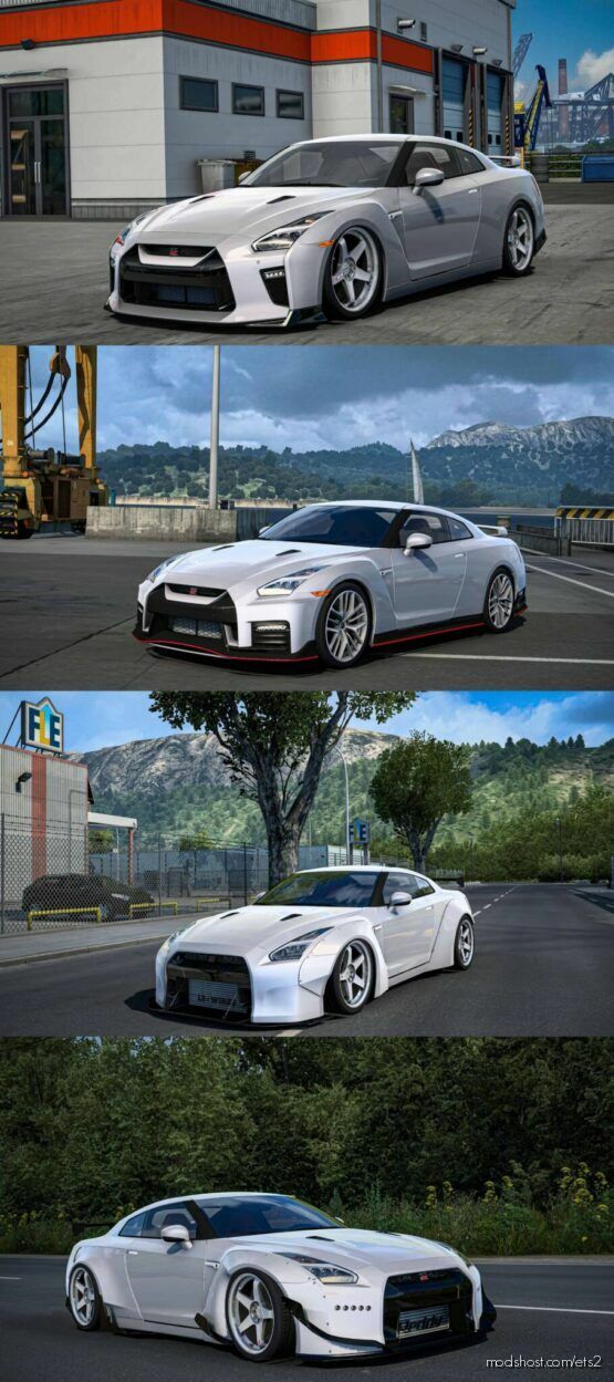 2017 Nissan GT-R [1.46] for Euro Truck Simulator 2
