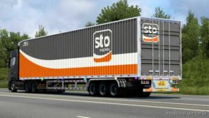 55FT Container Trailer for Euro Truck Simulator 2