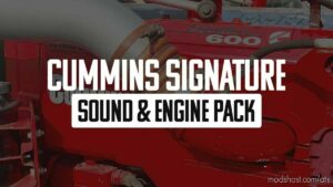 Cummins Signature Sound & Engine Pack v1.46 for American Truck Simulator
