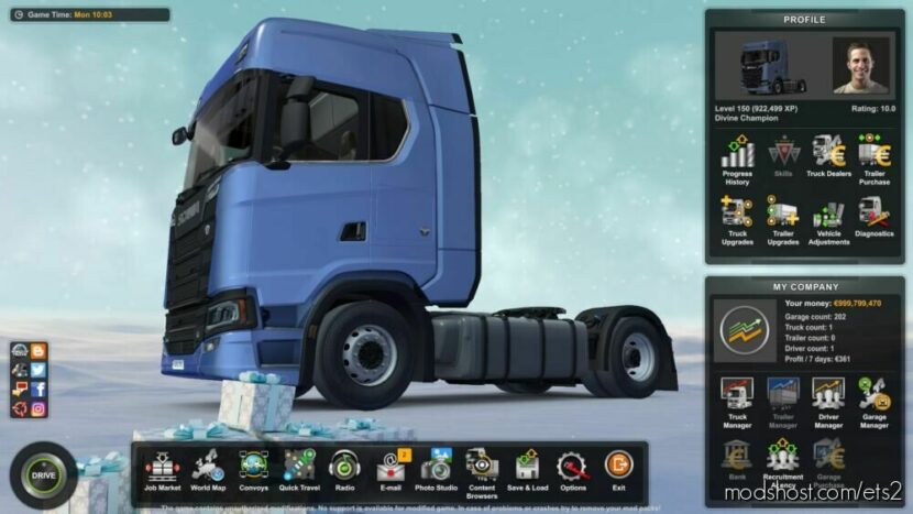 1.46 Profile for Euro Truck Simulator 2