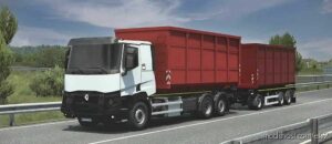 ETS2 Renault Part Mod: Hooklift Chassis 1.46 (Image #2)