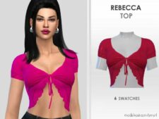 Rebecca TOP for Sims 4