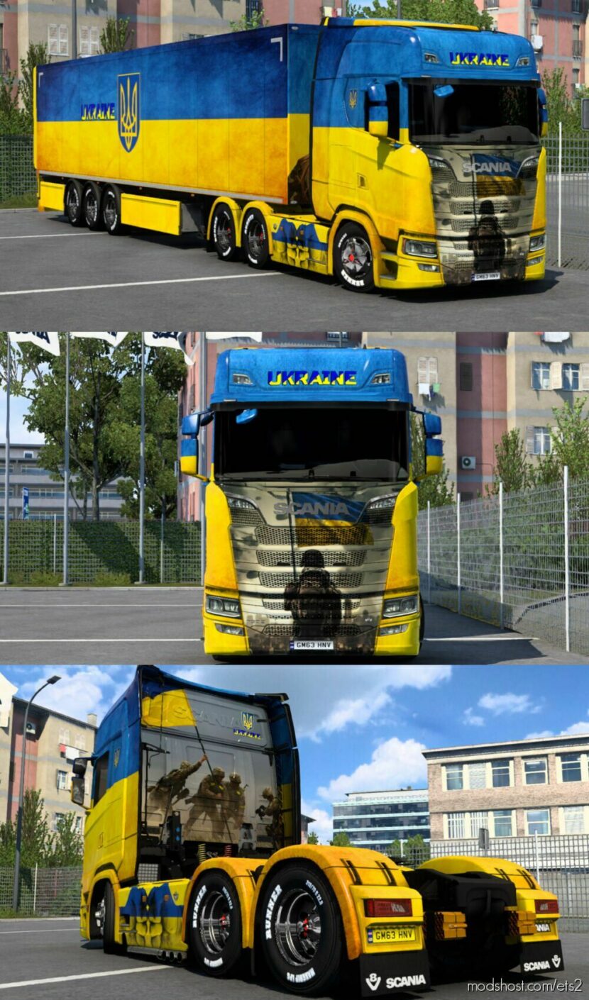 Ukraine Skin for Euro Truck Simulator 2
