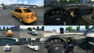 ETS2 Hyundai Car Mod: Accent 2003 (Image #2)