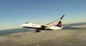 MSFS 2020 Canada Livery Mod: AIR Canada E175 4K (Image #2)