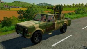 FS22 Pickup Car Mod: 1986 Pickup Military (Image #2)