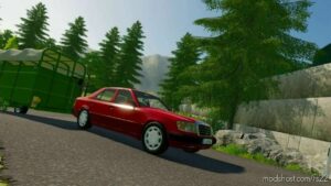 FS22 Mercedes-Benz Car Mod: W124 250D V1.2.1 (Image #4)