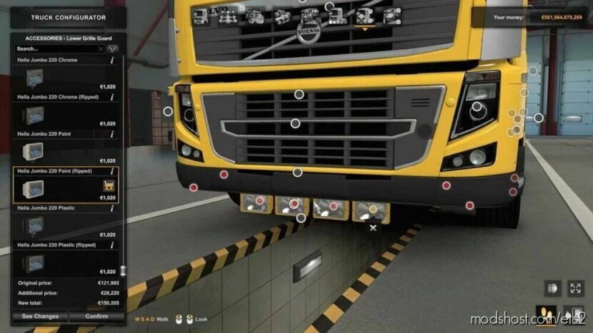Volvo FH3 Tuning Pack for Euro Truck Simulator 2
