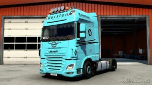 DAF XF Euro 6 Kersten Transporte (Trucker 79 TV) Skin for Euro Truck Simulator 2
