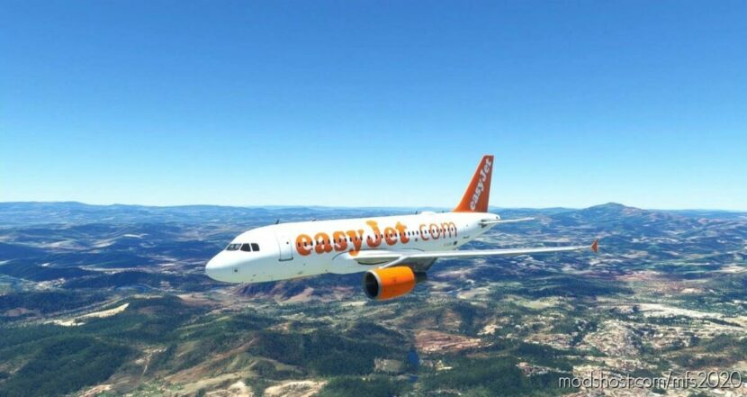 Easyjet OLD A319Ceo 8K for Microsoft Flight Simulator 2020