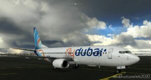 FLY Dubai 737-800 Scimitar Livery for Microsoft Flight Simulator 2020