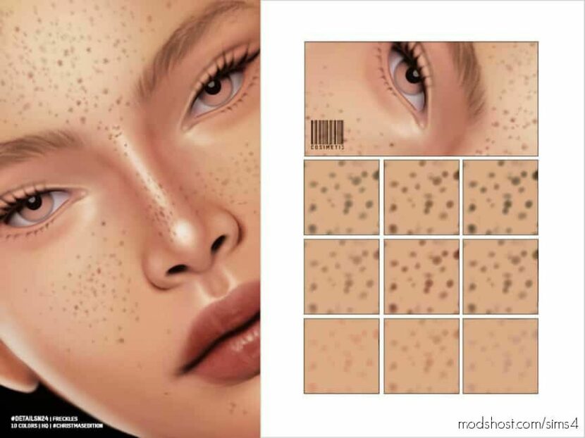 Details – HQ Freckles | N24 for Sims 4