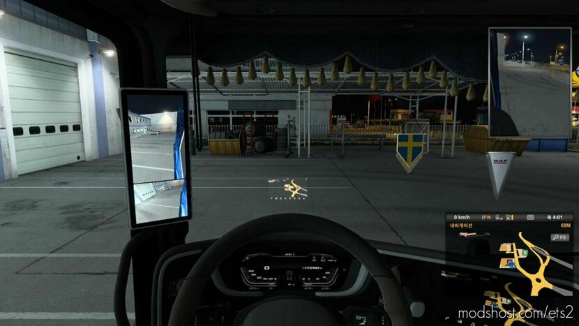 Seogi HUD(heads up display) GPS All Truck v23.01.17 for Euro Truck Simulator 2