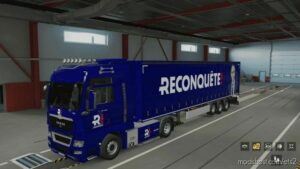 Eric Zemmour Reconquête Paint JOB MAN TGX [1.46] for Euro Truck Simulator 2