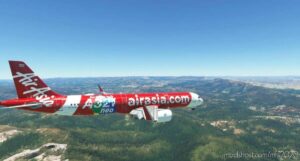 MSFS 2020 Malaysia Livery Mod: AIR Asia 321 8K A321Neo (Image #2)